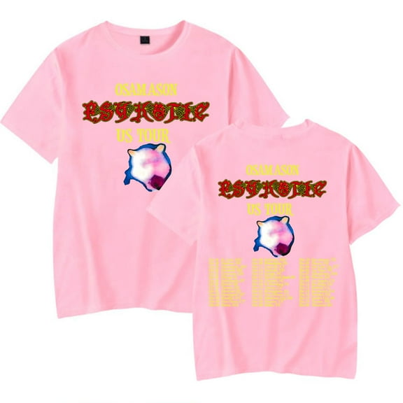 OsamaSon merch 2025 PSYKOTIC TOUR tshirt crewneck short sleeve tshirt men/women rapper hip hop tops