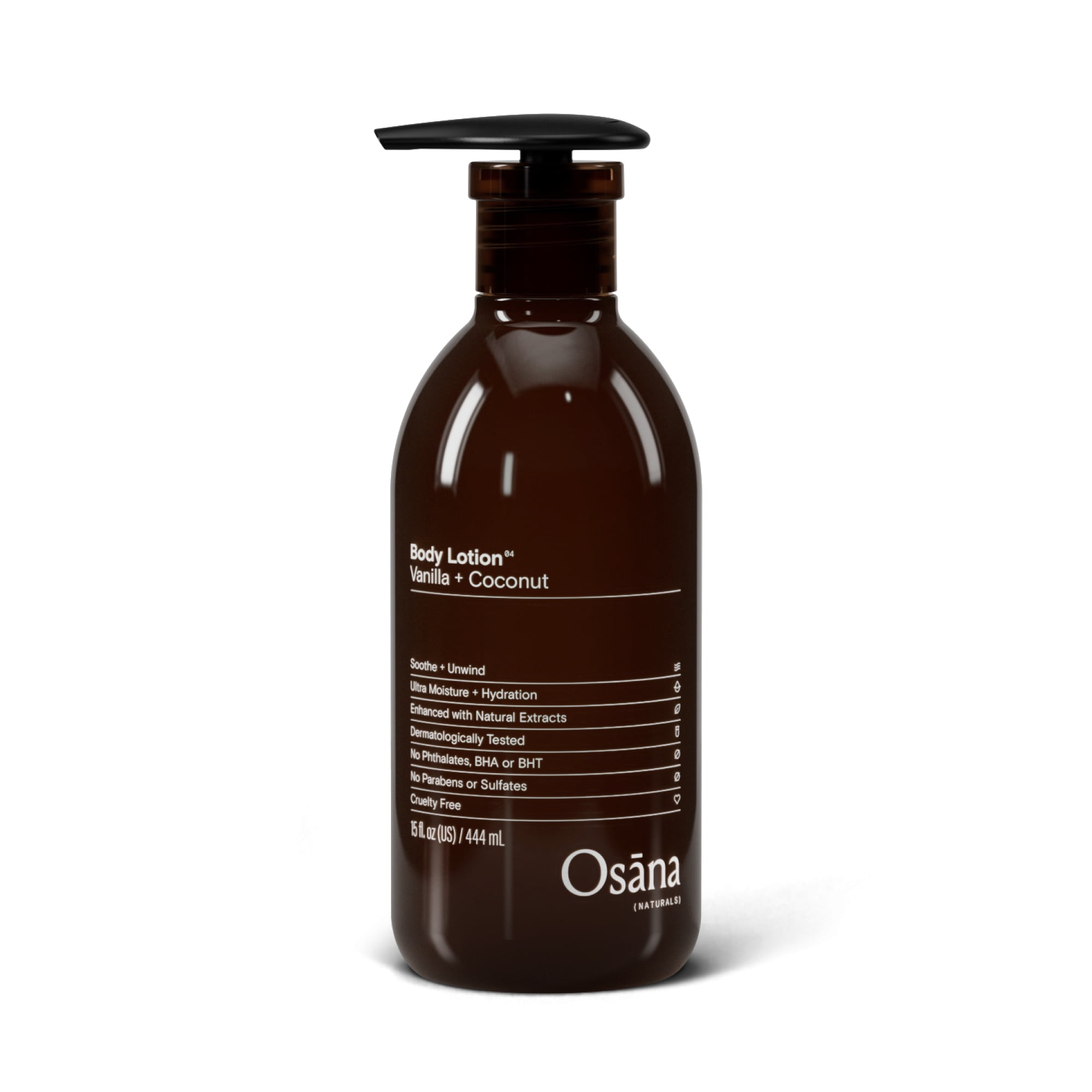 Osana Naturals Ultra Moisture + Hydration Body Lotion in Vanilla + Coconut for Dry Skin