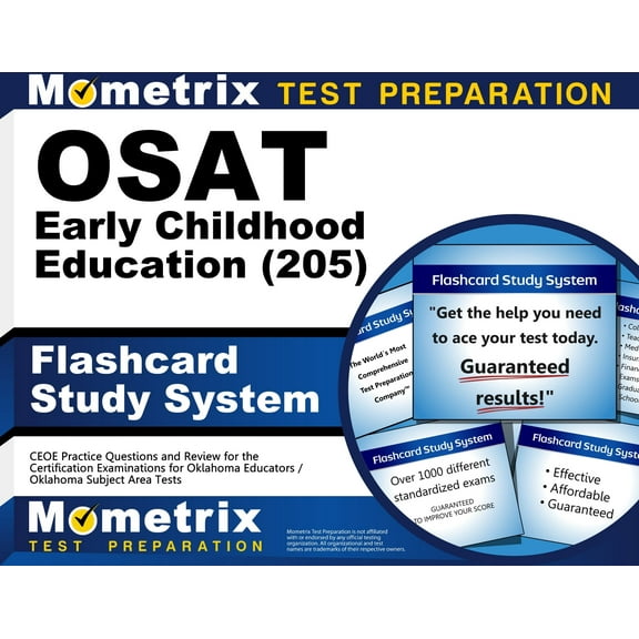 Osat Early Childhood Education (205) Flashcard Study System : Ceoe Practice Questions and Review for the Certification Examinations for Oklahoma Educators / Oklahoma Subject Area Tests (Cards)