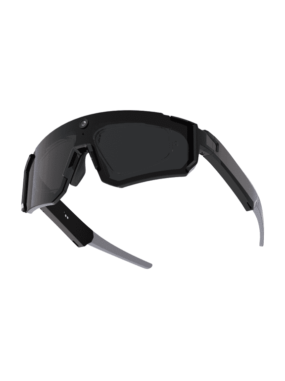 AI Smart Glasses with Camera, 32MP Photo, 1200P Video, 6-Axis Stabilization, Built-in Storage, Open-Ear Audio, Bluetooth 5.4, IP54, for Cycling & Hiking