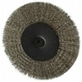 thumbnail image 1 of Osborn 1145500 Wheel Brush: 4" Wheel Dia, Crimped Stainless Steel, 15,000 RPM, 1 of 1