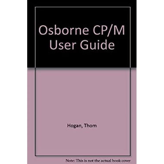 Pre-Owned Osborne CP-M User Guide 9780931988813