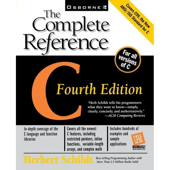 Complete Reference C: The Complete Reference, (Paperback)