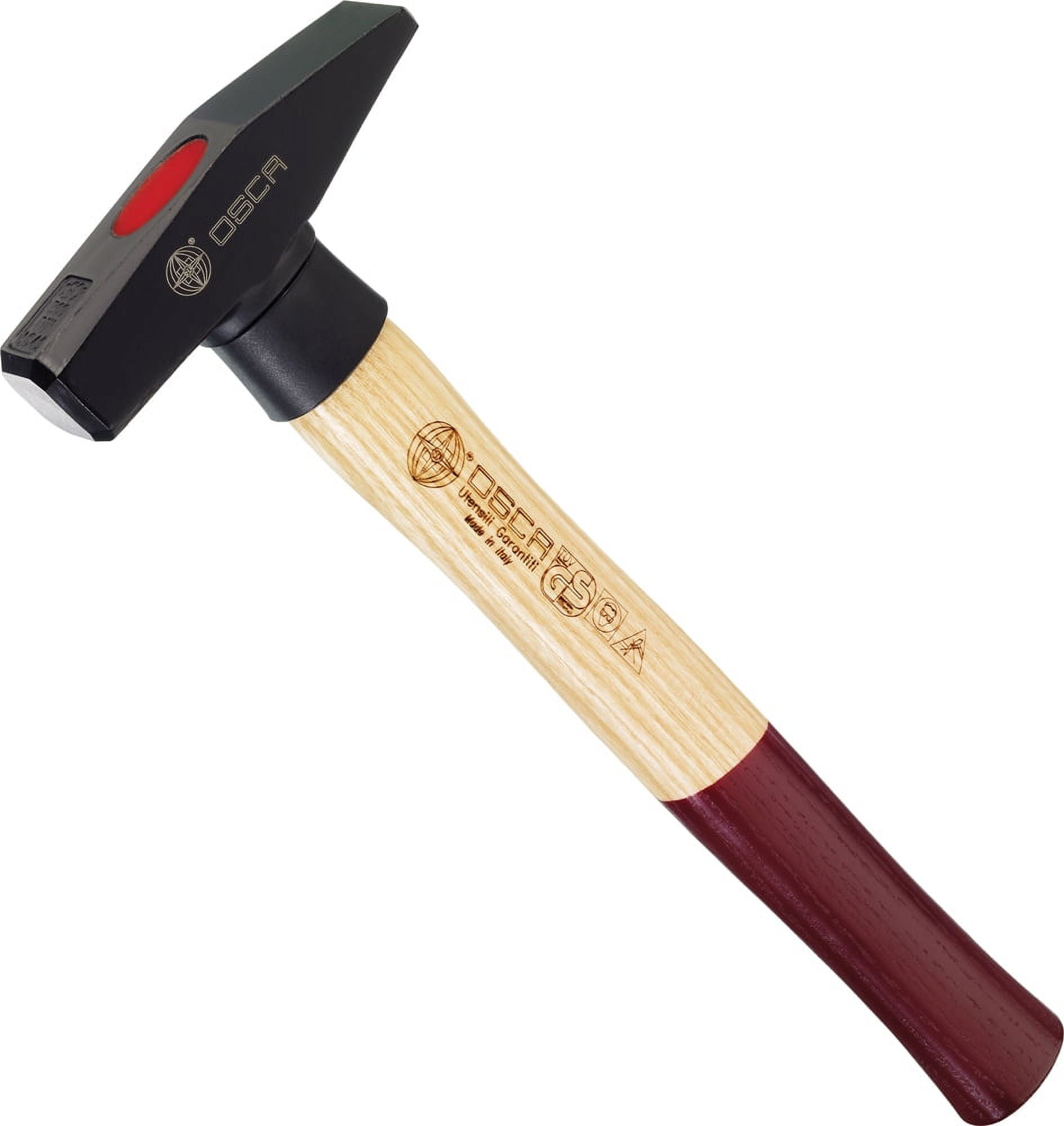 Osca OS104P512 Machinist's Hammer with Forged Safety Collar - 1.1 Lb.