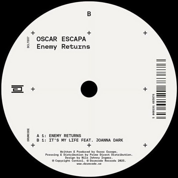 Oscar Escapa - Enemy Returns - Music & Performance - Vinyl