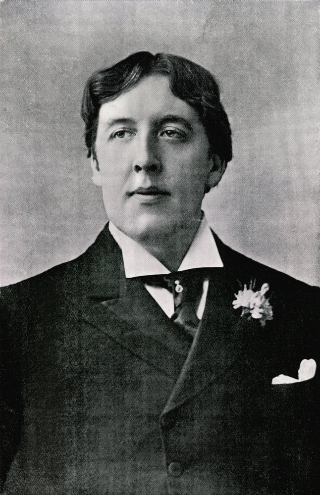 Oscar Fingal Oflahertie Wills Wilde 1854 To 1900 Irish Novelist Playwright Freemason Wit Canvas Art - Ken Welsh Design Pics (22 x 34)