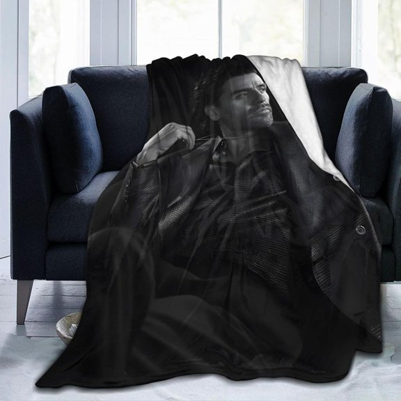 Oscar Isaac Fleece Blanket for Couch - Throw Blanket Lightweight Oscar Isaac Merch Super Soft Cozy Luxury Bed Blanket Microfiber and Throws for Sofa