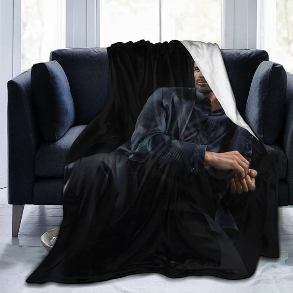 Oscar Isaac Fleece Blanket for Couch - Throw Blanket Lightweight Oscar Isaac Merch Super Soft Cozy Luxury Bed Blanket Microfiber and Throws for Sofa