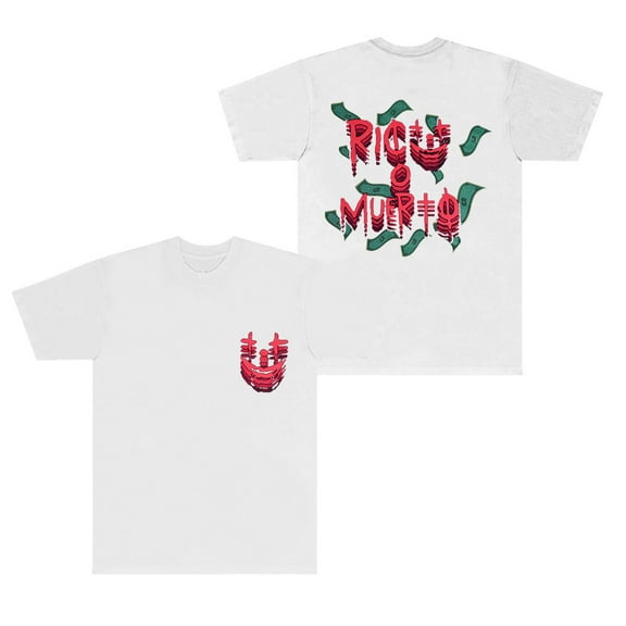 Oscar Maydon Rico o Muerto Merch T-Shirts Streetwear Tops Women Men HipHop Short Sleeve Tee
