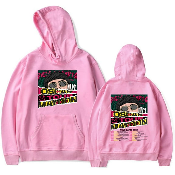 Oscar Maydon Tour 2025 Merch Hoodies Women Men Casual Long Sleeve Sweatshirt Fashion Clothes