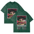 thumbnail image 1 of Oscar Maydon Tour 2025 T-Shirt Cotton Vintage Wash Tee For Women/Men Short Sleeve Tshirt Streetwear, 1 of 3