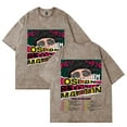 thumbnail image 1 of Oscar Maydon Tour 2025 Washed Cotton Tshirt Vintage Short Sleeve Harajuku Tee Shirt, 1 of 4