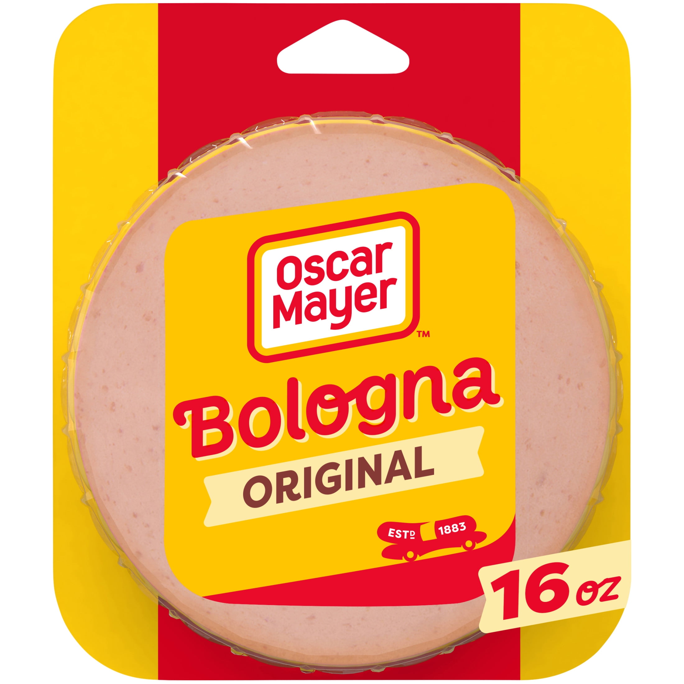 Oscar Mayer Bologna Made with Chicken & Pork, Beef Added Sliced Lunch Meat, 16 oz. Pack