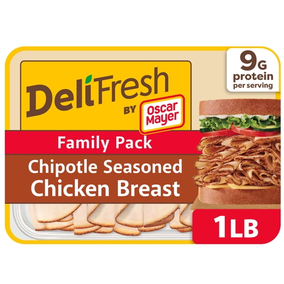 Oscar Mayer Deli Fresh Chipotle Seasoned Chicken Breast, 16 oz Family Pack