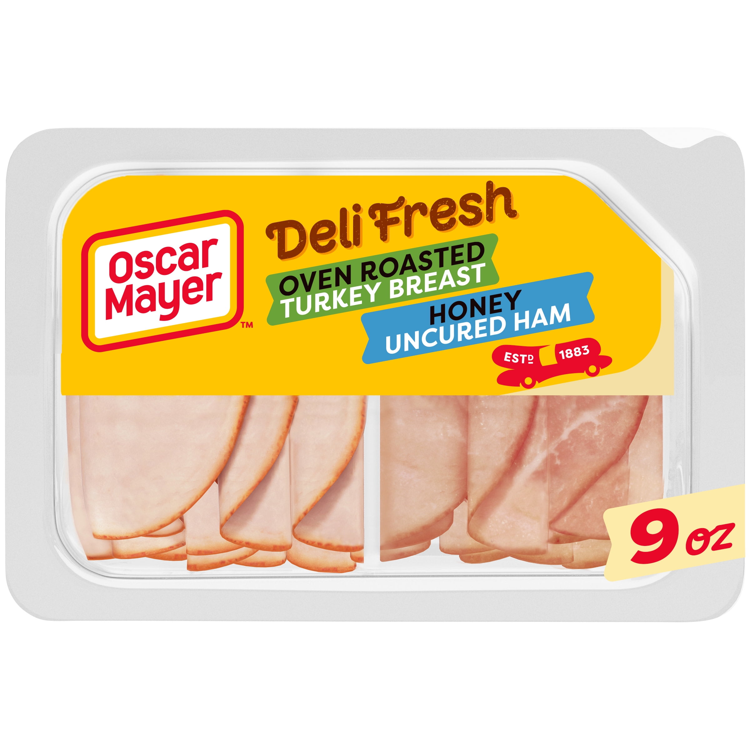 Oscar Mayer Deli Fresh Oven Roasted Turkey Breast & Smoked Uncured Ham