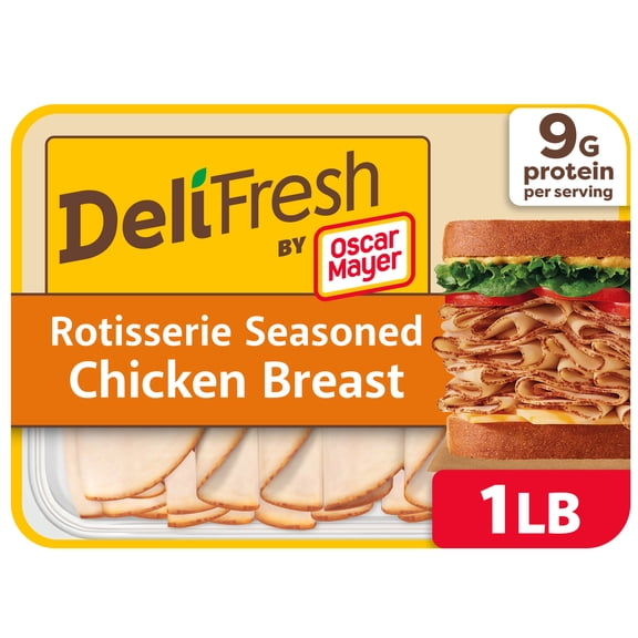 Oscar Mayer Deli Fresh Rotisserie Seasoned Chicken Breast, 16 oz Family Pack