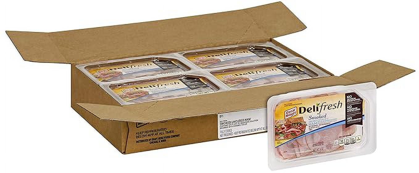 Oscar Mayer Deli Fresh Shaved Smoked Ham, 9 Ounce -- 8 per case.