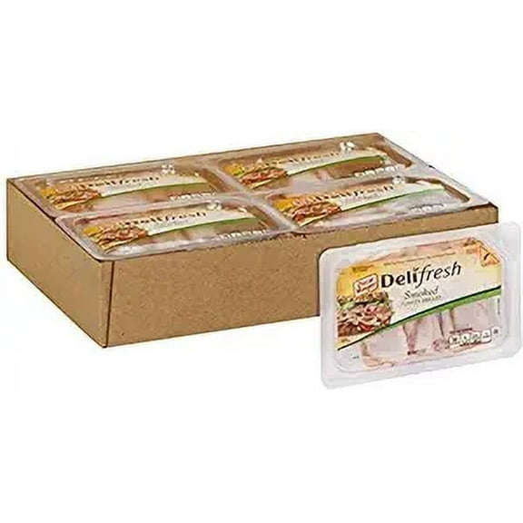 Oscar Mayer Deli Fresh Shaved Smoked Turkey Breast 9 Ounce (Pack of 8)