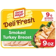 Oscar Mayer Deli Fresh Smoked Turkey Breast, 9 oz Pack