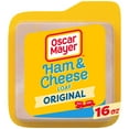 thumbnail image 1 of Oscar Mayer Ham & Cheese Meat Loaf Deli Lunch Meat with Real Kraft Cheese, 16 oz Package, 1 of 14