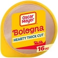 thumbnail image 1 of Oscar Mayer Hearty Thick Cut Bologna Deli Lunch Meat, 16 Oz Package, 1 of 14