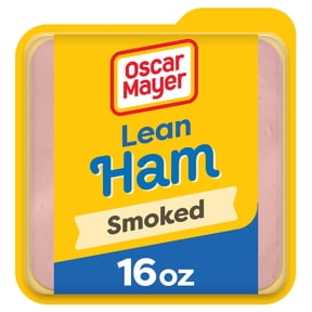 Oscar Mayer Lean Smoked Ham Sliced Deli Meat, for Sandwiches and Easy Lunches, 16 oz