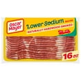 thumbnail image 1 of Oscar Mayer Naturally Hardwood Smoked Bacon 30% with Lower Sodium, 16 oz Pack, 17-19 slices, 1 of 18