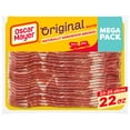 thumbnail image 1 of Oscar Mayer Naturally Hardwood Smoked Bacon Mega Pack, 22 oz Pack, 23-25 slices, 1 of 18