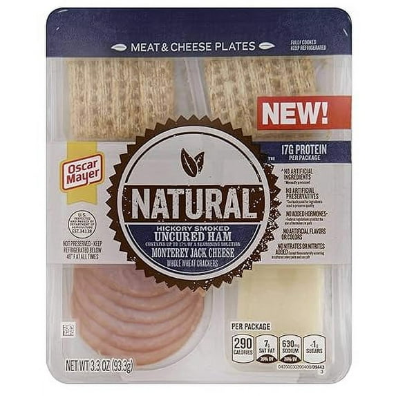 Oscar Mayer Single Serve Ham Convenience Meal, 3.3 Ounce -- 7 per case.