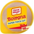 thumbnail image 1 of Oscar Mayer Super Thick Cut Bologna Sliced Lunch Meat, 16 oz. Pack, 1 of 14