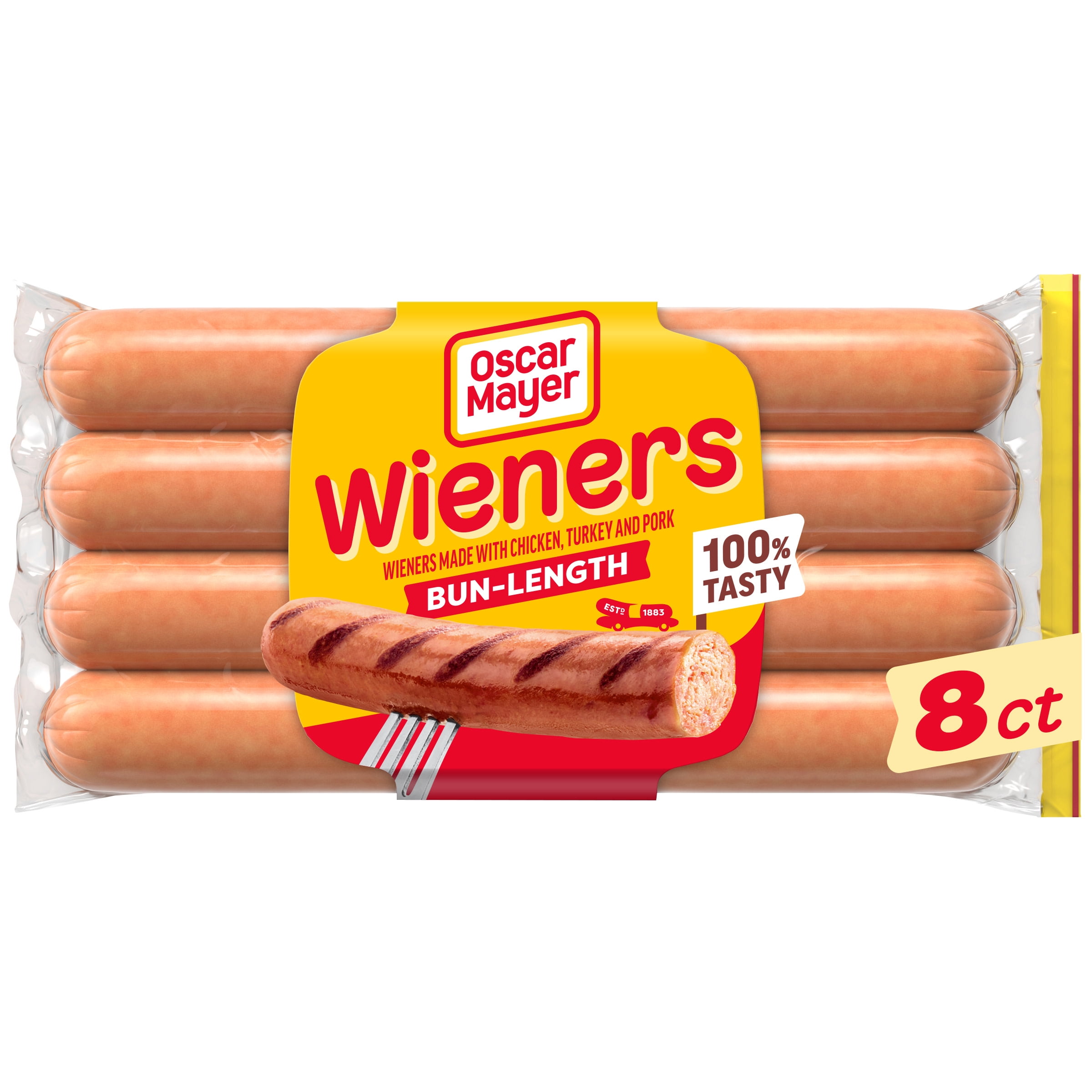 Oscar Mayer Uncured Turkey Hot Dogs, 10 ct - 16 oz. Package