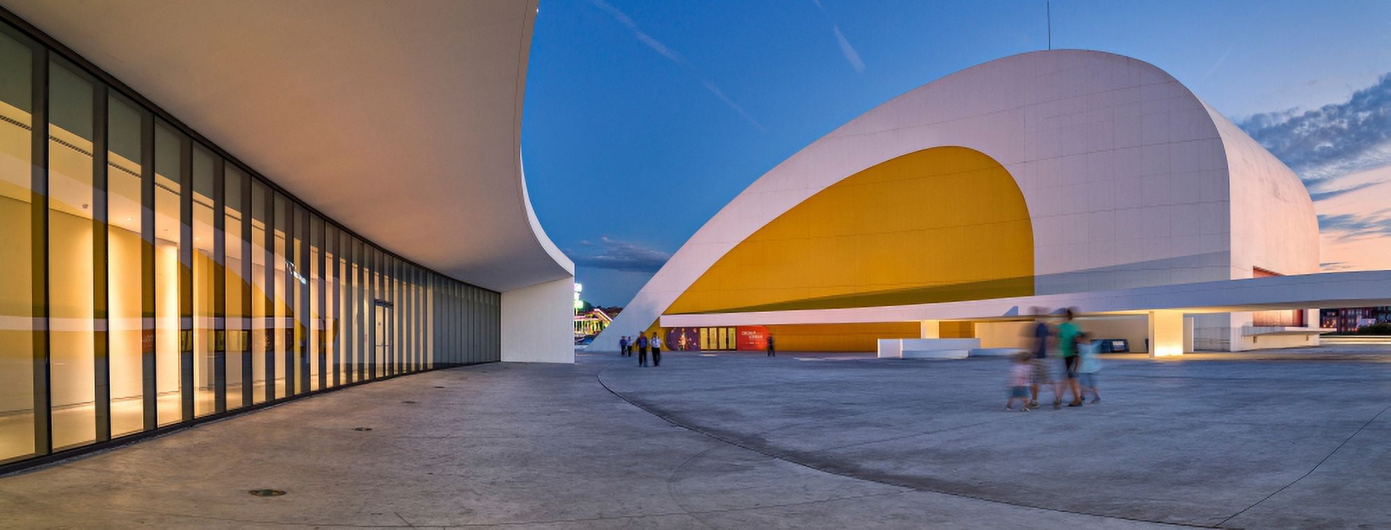 Oscar Niemeyer International Cultural Centre Aviles Asturias Spain Canvas Art - Panoramic Images (6 x 15)