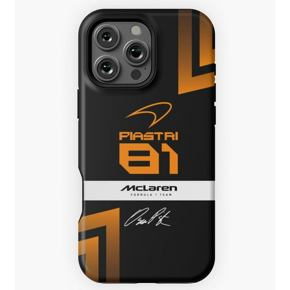 Oscar Piastri F1 Driver GA086 Phone Case for iPhone 11 to 17 Pro Max
