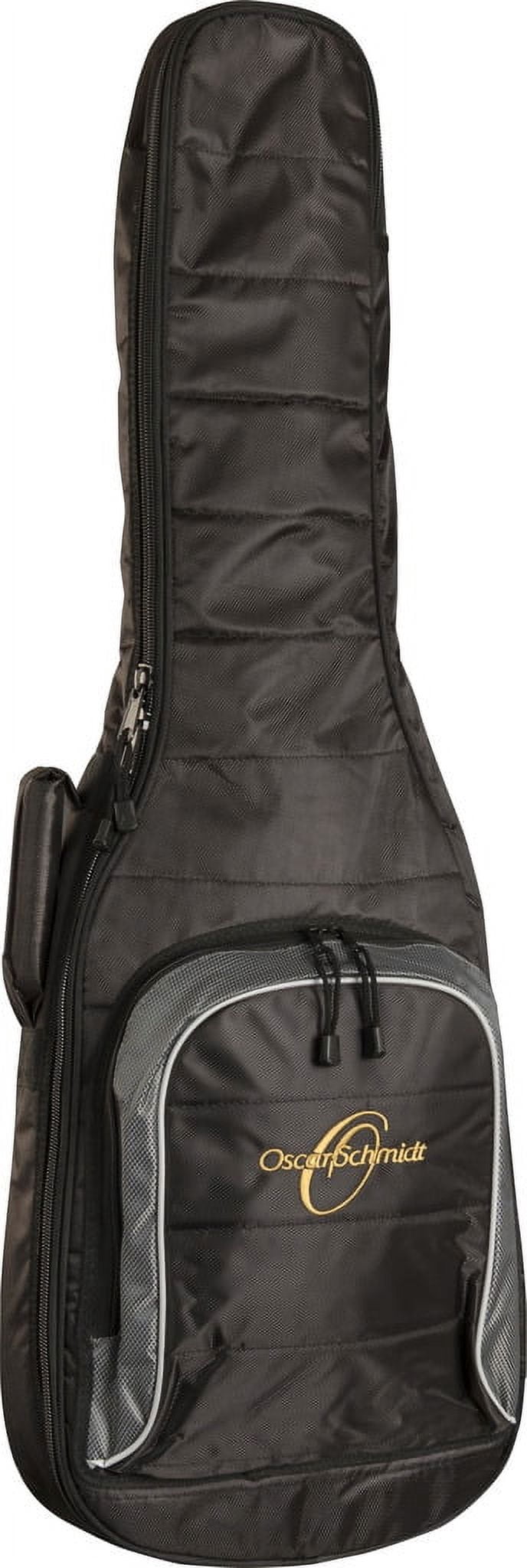 Oscar Schmidt Electric Guitar 5mm Gig Bag, HD Nylon Shell, Storge Pocket, OSGBEG5