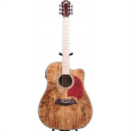 Oscar Schmidt OG2CEMFSM-A-U Acoustic & Electric DN Guitar Maple Fingerboard