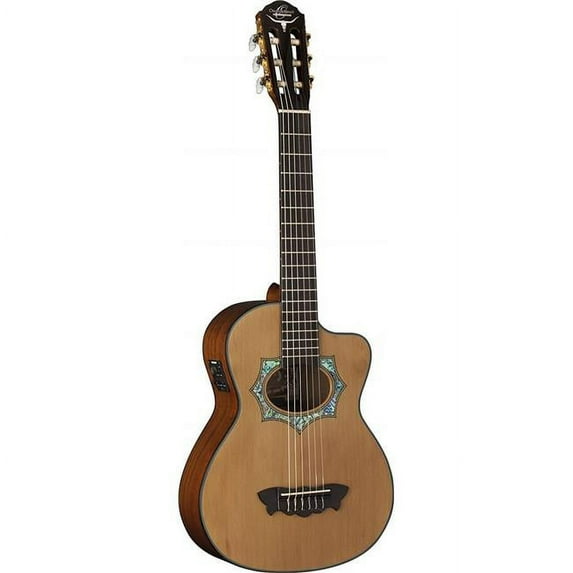 Oscar Schmidt OH30SCE-O-U Fw-Oscar Schmidt Electric Requinto Guitar