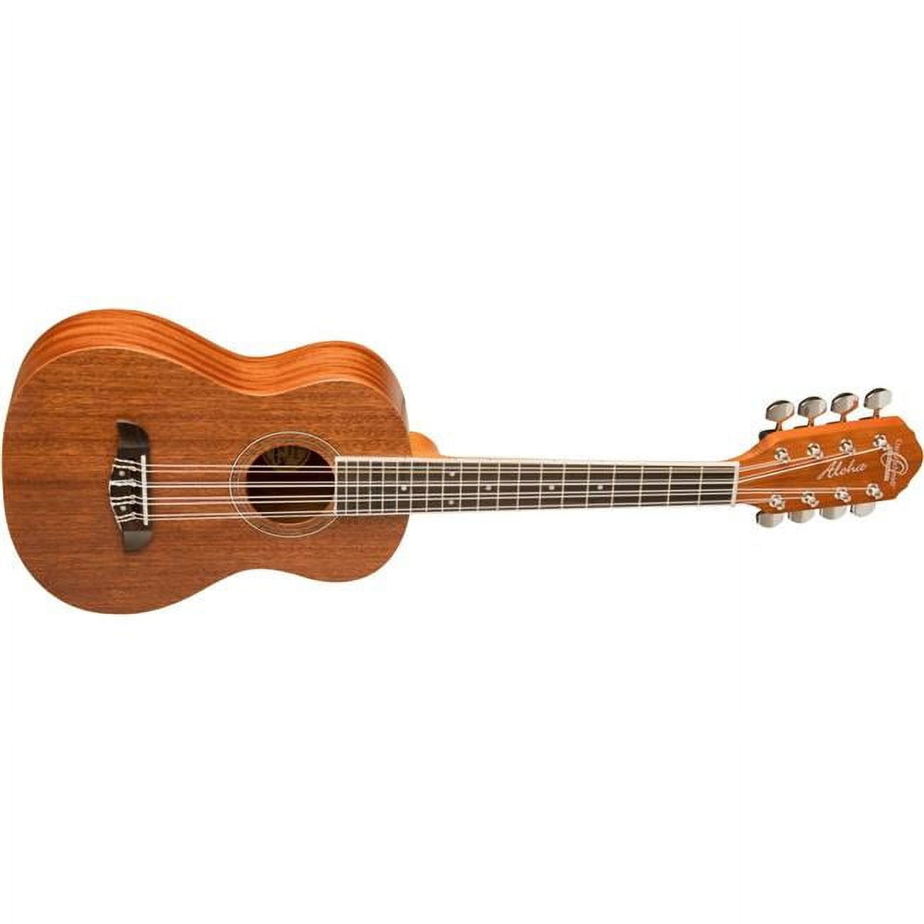 Oscar Schmidt OU28T A U 8 String Tenor Size Satin Finish Mahogany Ukulele Guitar