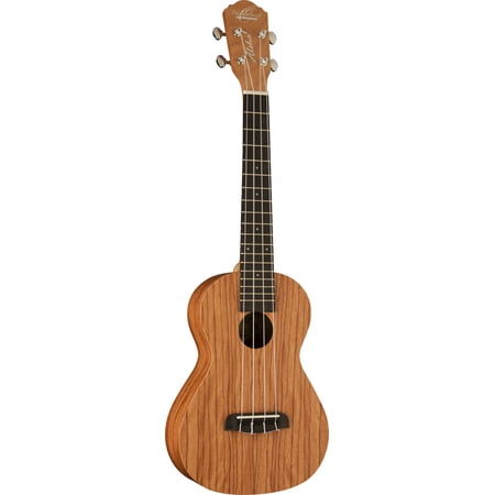Oscar Schmidt OU320T Tenor Ukulele, Zebra Wood top/back/sides, Aquila Strings