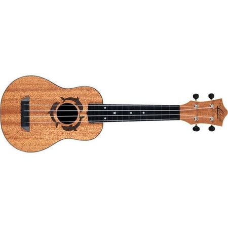 Oscar Schmidt OUNDOLPHIN-A-U Dolphin Soprano Ukulele, Basswood Top & Plastic Bowl Design