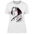 thumbnail image 1 of Oscar Wilde Sketch Portrait T-Shirt Women -Image by Shutterstock, Female Small, 1 of 2