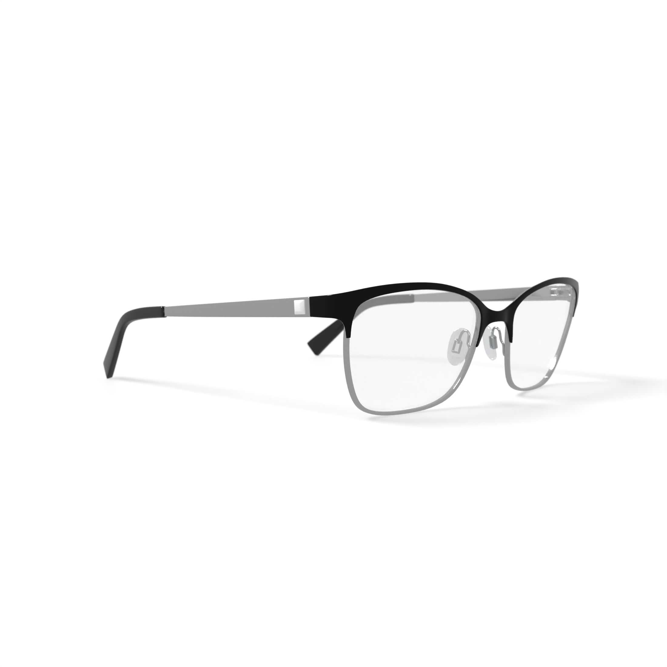 Oscar Women s Cat Eye Eyeglasses OSL473 Black 54 16 140 with Case Walmart