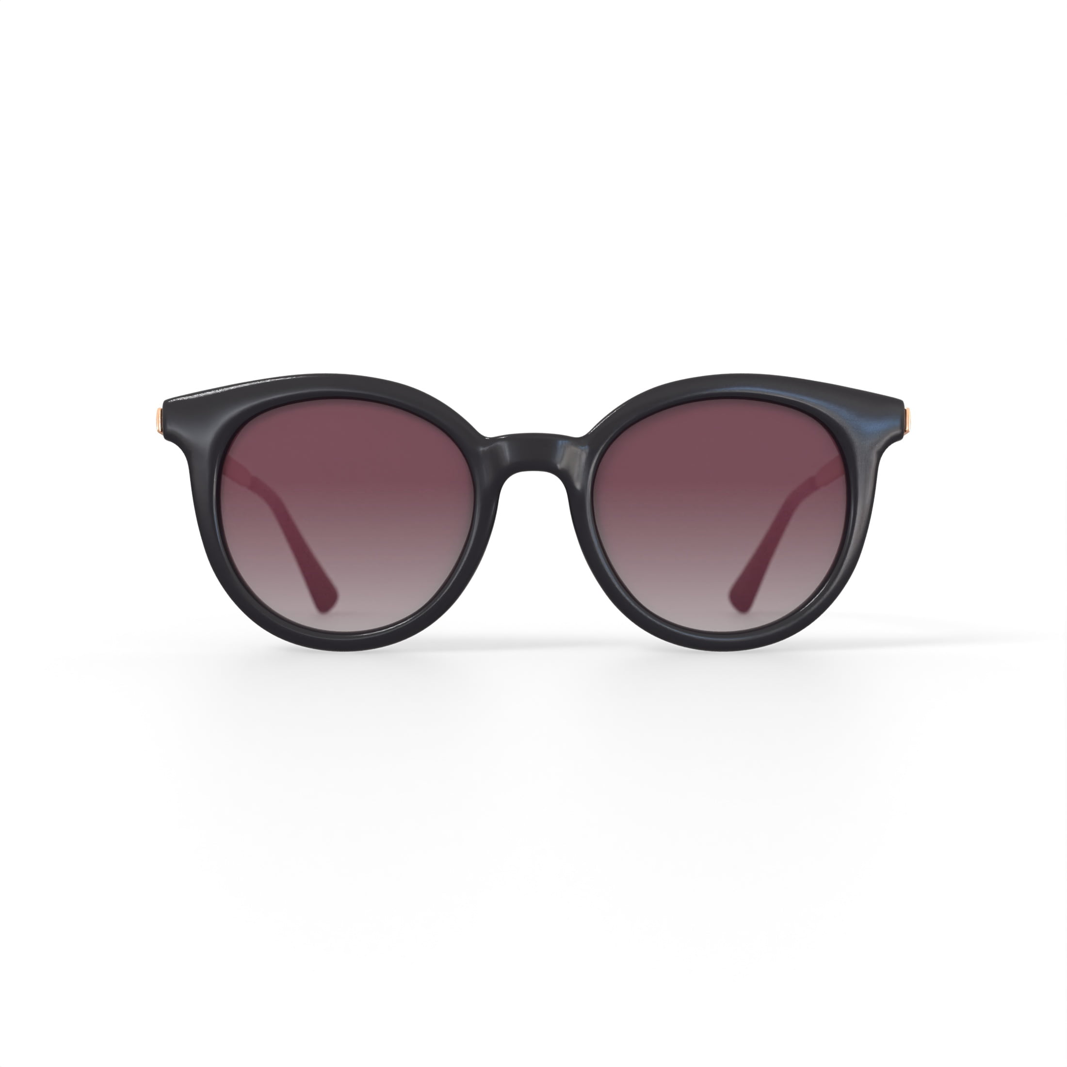 Oscar Women's Rx'able Fashion Sunglasses, O1289, Black, 51-22-146, with Case