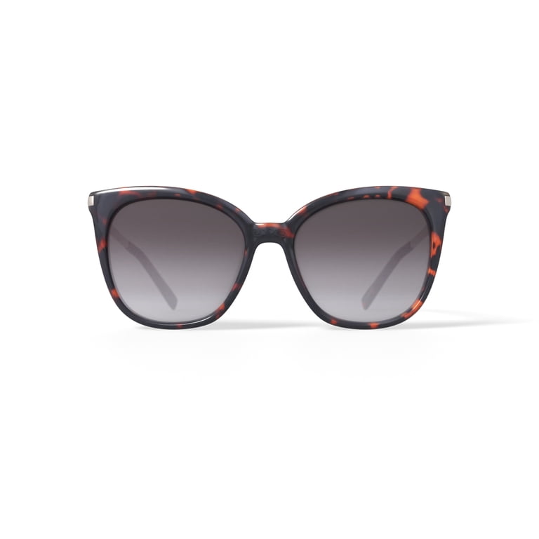 Oscar de la Renta Cat Eye Sunglasses Black Tortoise Gradient Lens NWT w Case Oscar de la Renta OSS1314 215 Cat Eye Tortoise Sunglasses  main image 2
