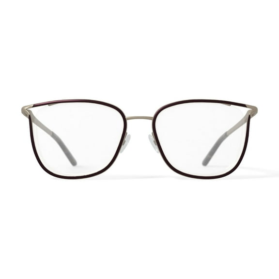 Oscar Women's OSL752 Prescription Eyeglasses with Case, Brown