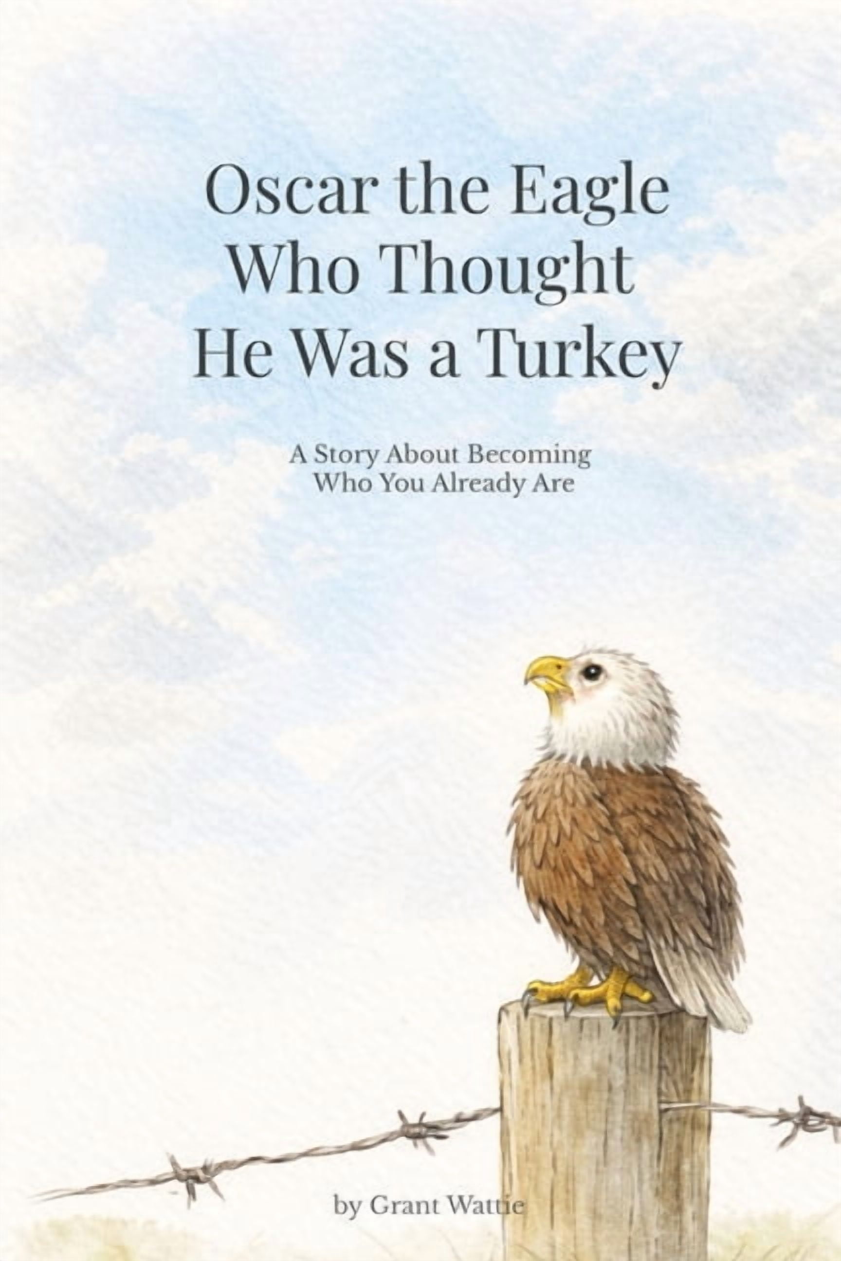 Oscar the Eagle Who Thought He Was a Turkey: A Story About Becoming Who You Already Are, (Paperback)