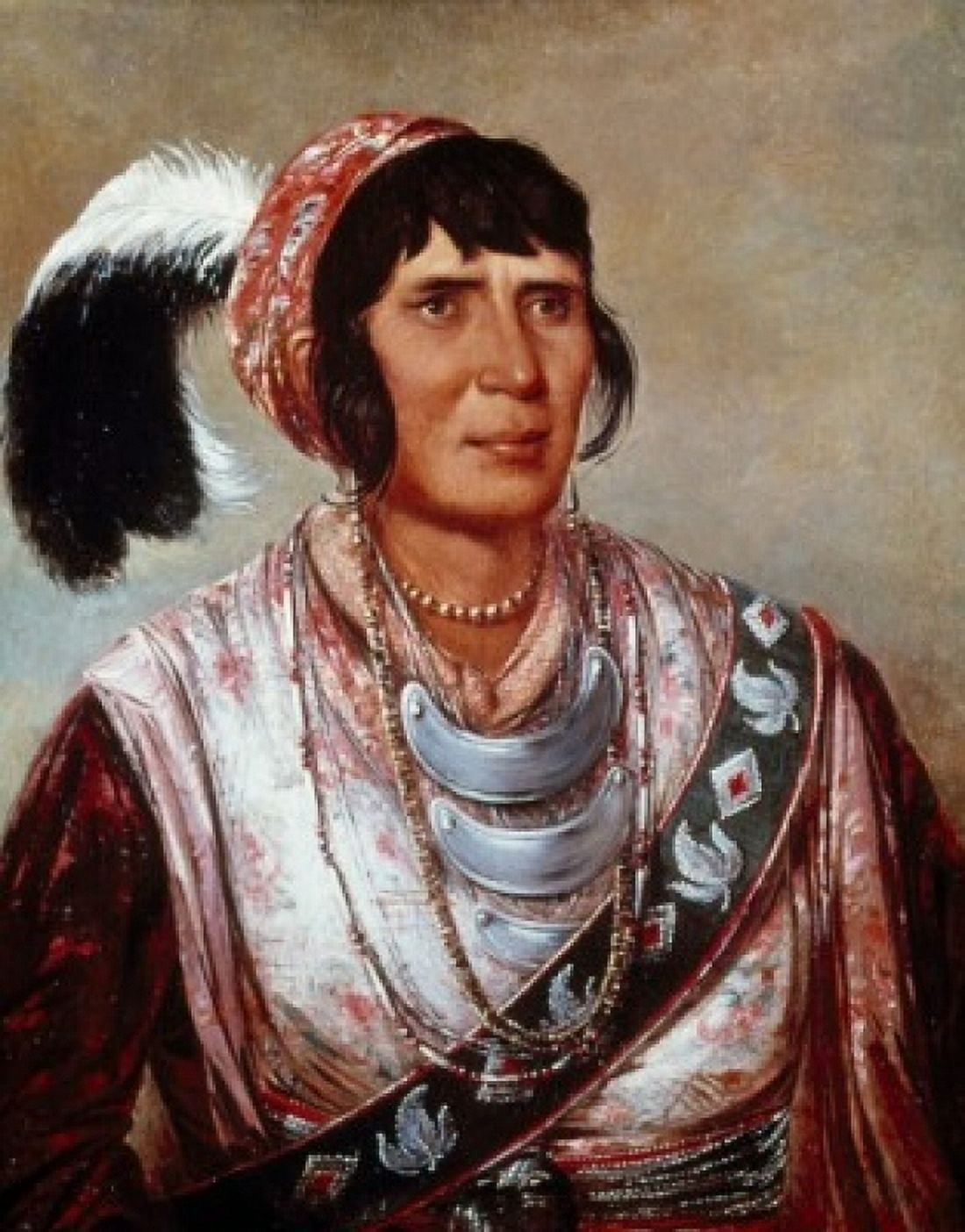 Osceola George Catlin (1796-1872American) Canvas Art - George Catlin (24 x 36)