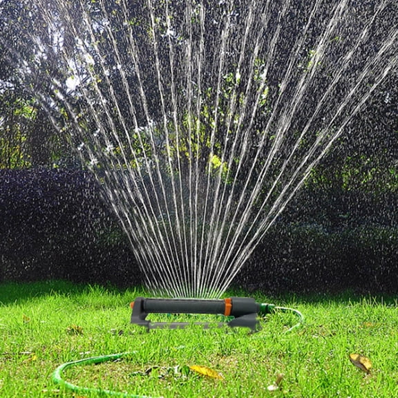 Oscillating Lawn Sprinkler for Rectangular Yard and Vegetable Garden, Metal 20-Hole Adjustable Watering Sprinkler, 3949 ft Coverage, Water-Saving Garden Sprinkler for Grass and Plants