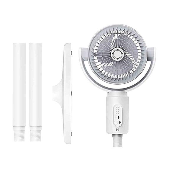 Oscillating Pedestal Fan, High Velocity 360 Degree Air Circulation Quiet Standing Floor Fan for Household Bedroom and Office Indoor Ventilation Cooling