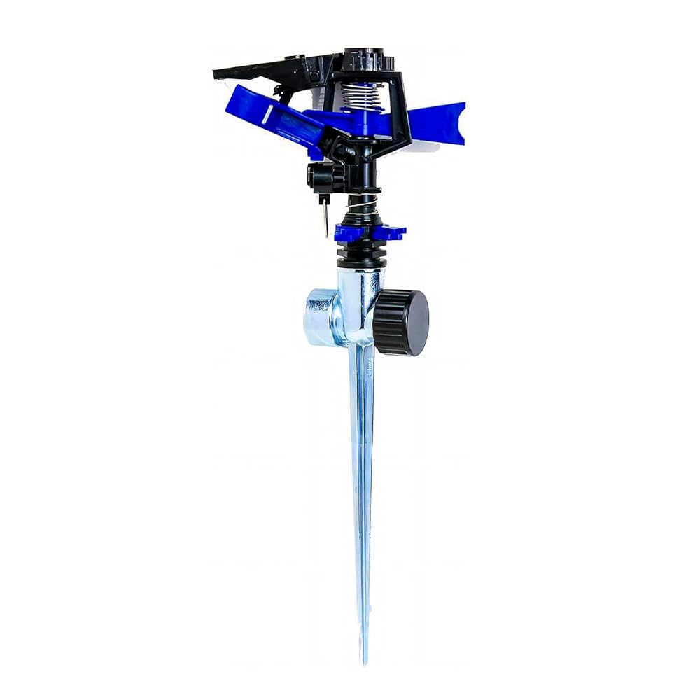 Oscillating Sprinkler, Classic Impact Resistant Plastic Head & Metal