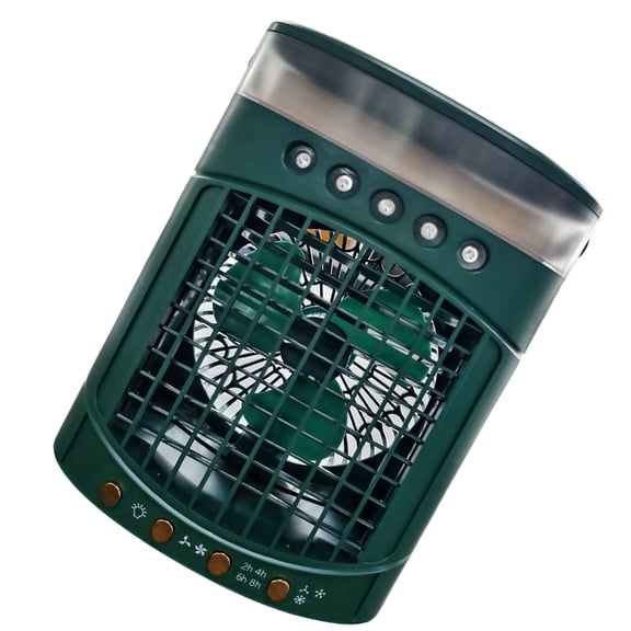 Oscillating Tower Fan with Misting Feature 3 Speed Setting 600ml Water Tanks Bladeless Desk Fan for Home and Office